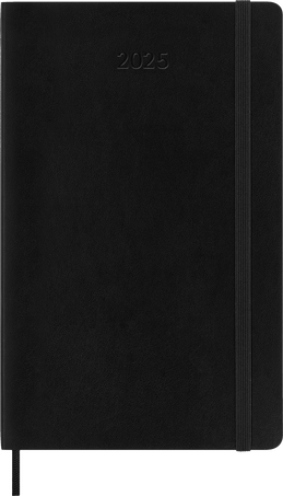 Classic Diary 2025 Large Monthly, soft cover, 12 months, Large 13x21 cm - Front view