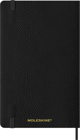 Precious & Ethical Planner 2025 Weekly, 12-Month, Vegan Cover, Black - Side view