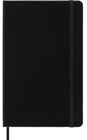 Moleskine Classic Expanded Hardcover Notebook - Dotted, Black, Large,  8-1/4 x 5