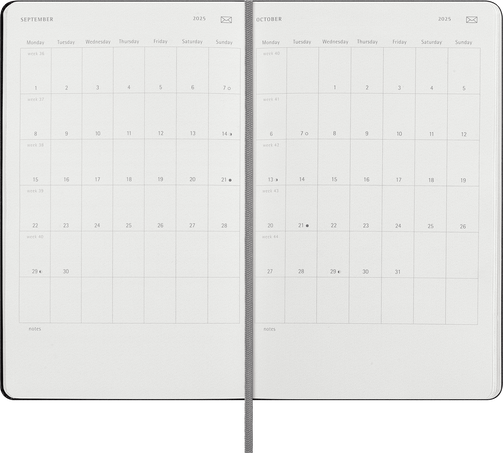 Smart Planner 2025 Weekly, 12-Month - Side view