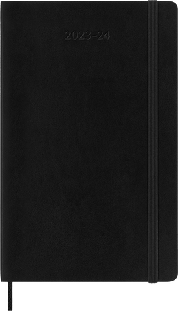 Moleskine 2024 Hardcover Diary - Daily, Large, Black - Paperpoint