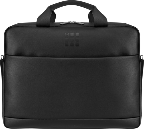 Slim Briefcase Classic Collection, Black - Front view