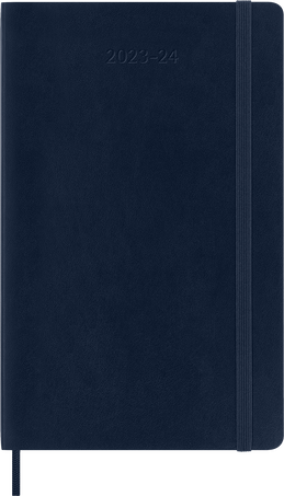 Moleskine 18 mesi - Agenda settimanale blu zaffiro - Pocket copertina  morbida 2023-2024: Agende 18 mesi di Moleskine