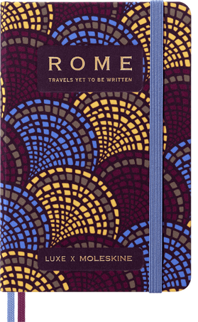 Rome Travel Guide LUXE x Moleskine City Notebook, Hard Cover, Rome - Front view