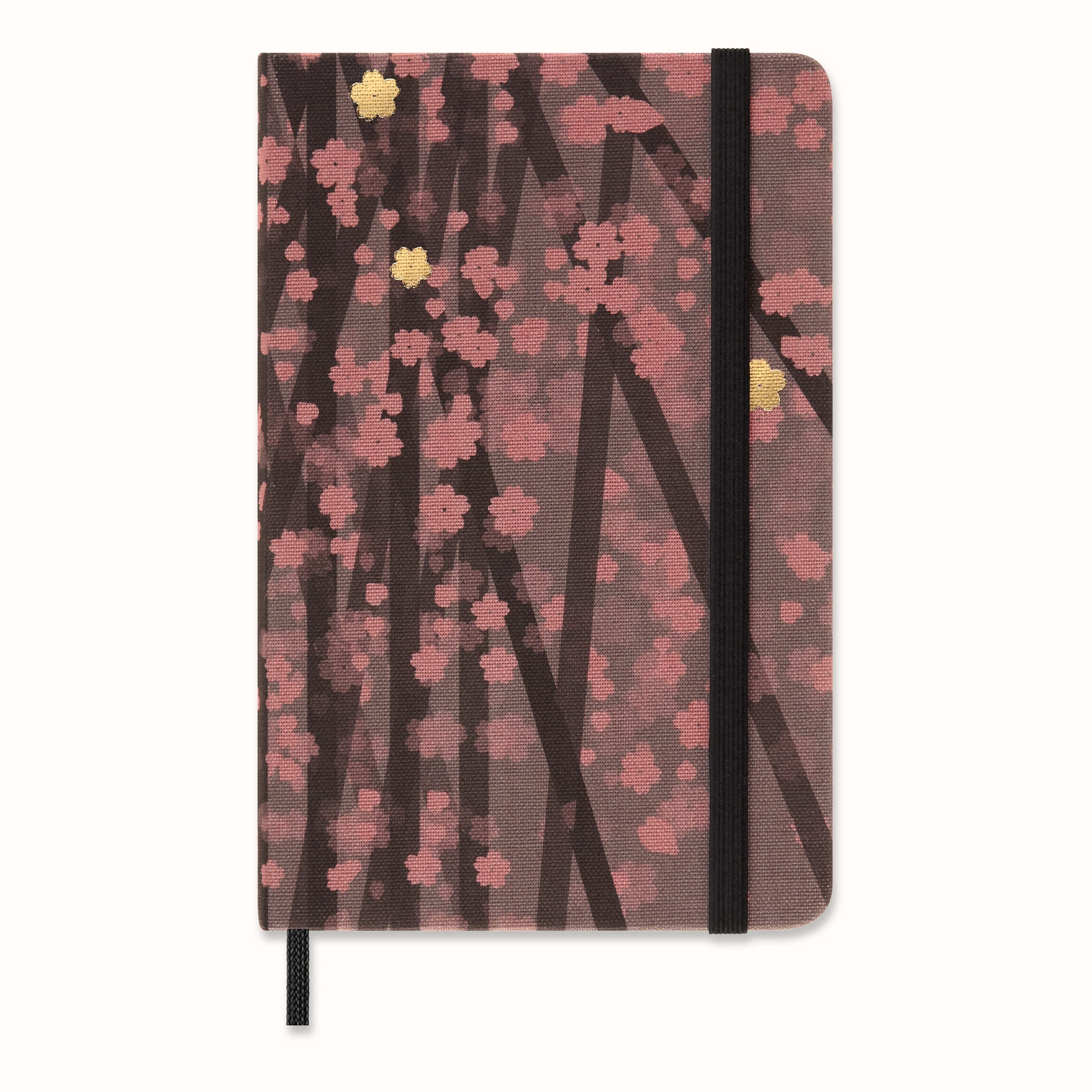 Sakura Notebook by Kosuke Tsumura Pocket, fabric hard cover, ruled 