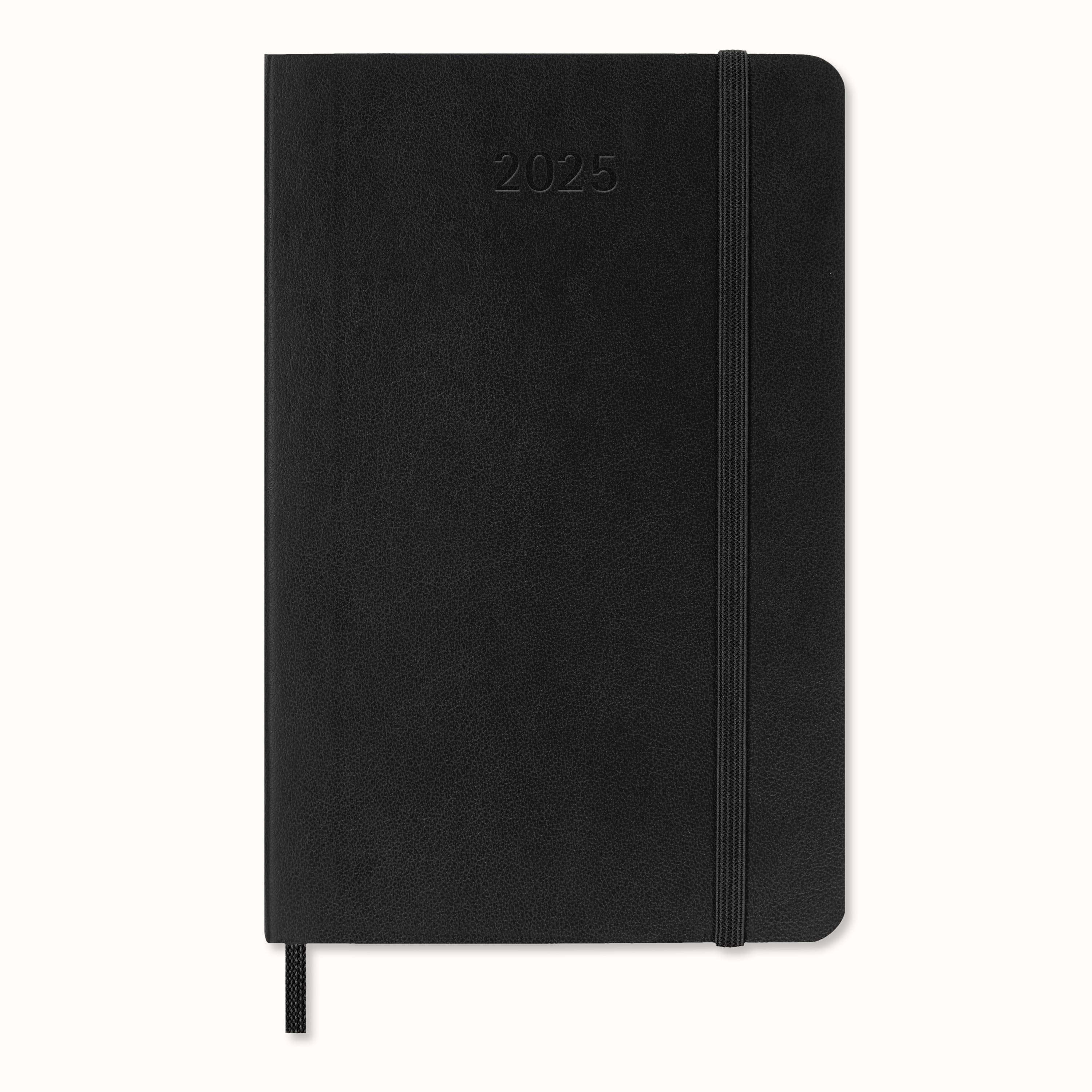 Agenda Classic 2025 Pocket Mensual, tapa blanda, 12 meses Negro Moleskine