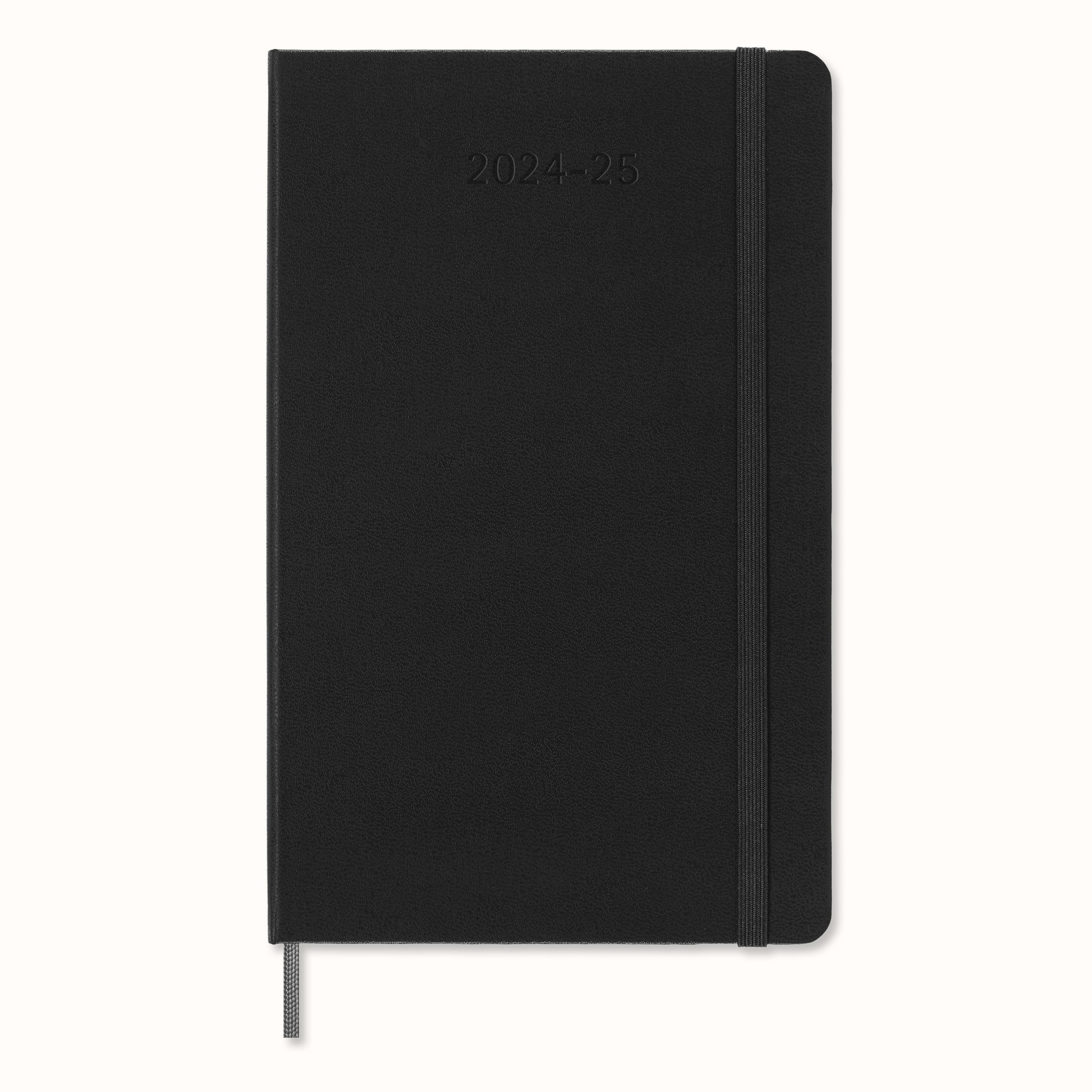 Agenda classic 2024/2025 Large Journalier, couverture rigide, 18 mois