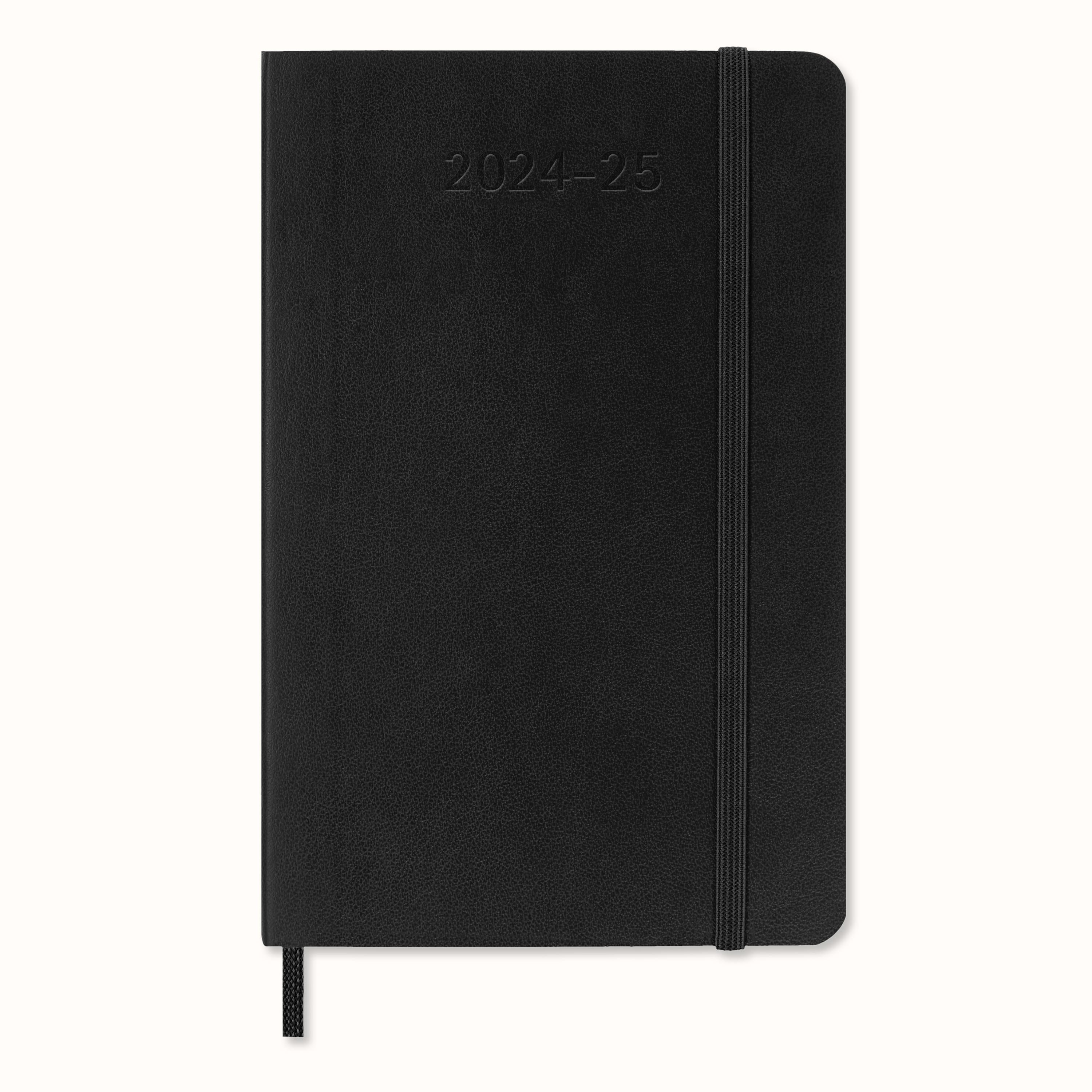 Classic Diary 2024/2025 Pocket Weekly, soft cover, 18 months Black