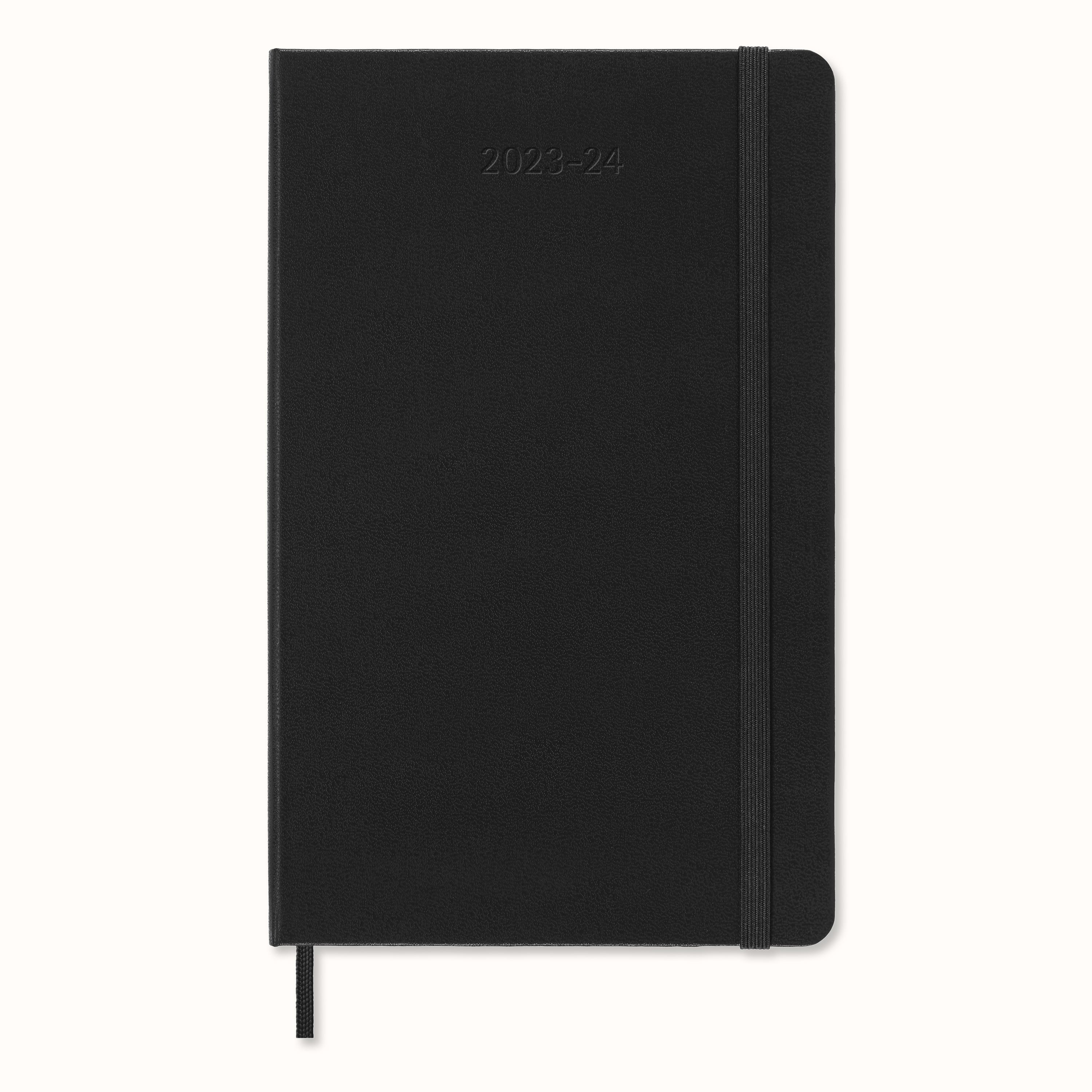  Moleskine Classic 18 Month 2023-2024 Weekly Planner, Soft  Cover, Large (5 x 8.25), Black : Office Products