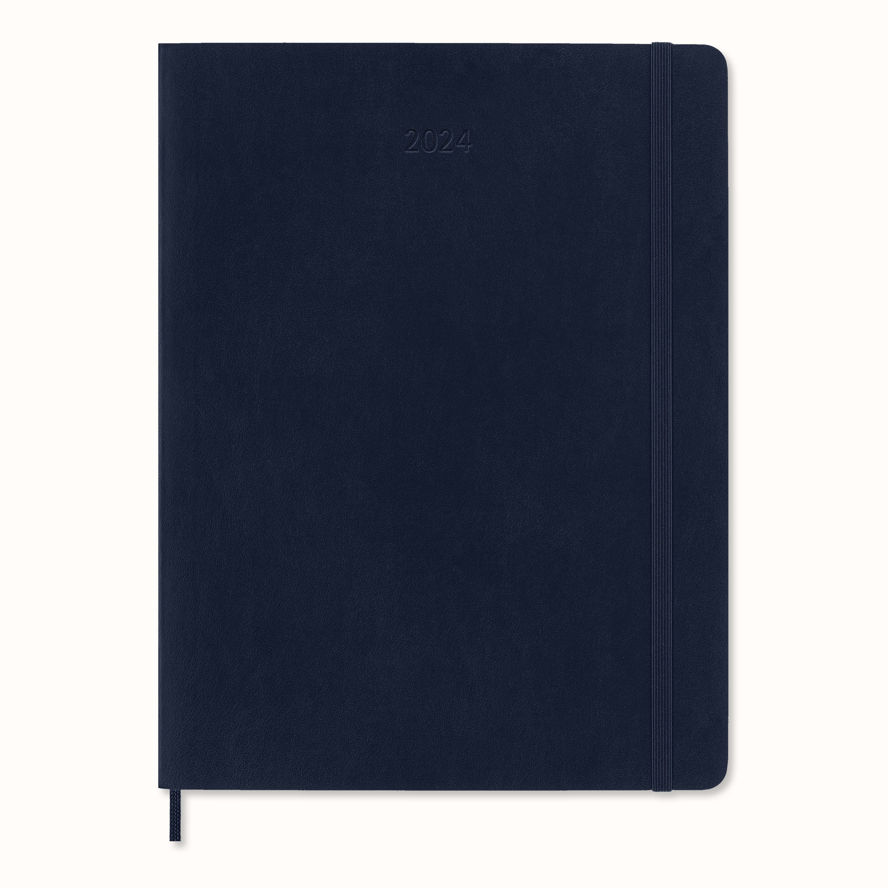 Classic Planner 2024 XL Weekly, soft cover, 12 months Sapphire Blue